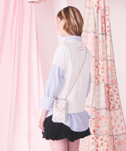 Cath Kidston × Hello Kitty マルチショルダーパース Gingham Provence