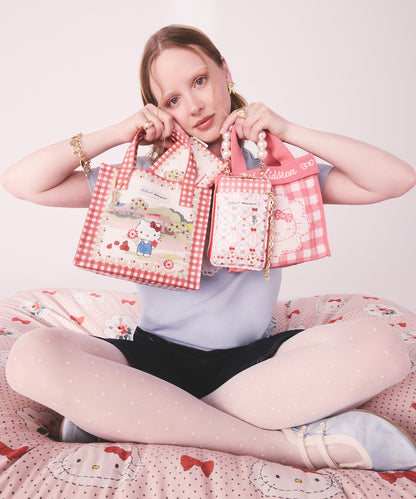 Cath Kidston × Hello Kitty マルチショルダーパース Patchwork