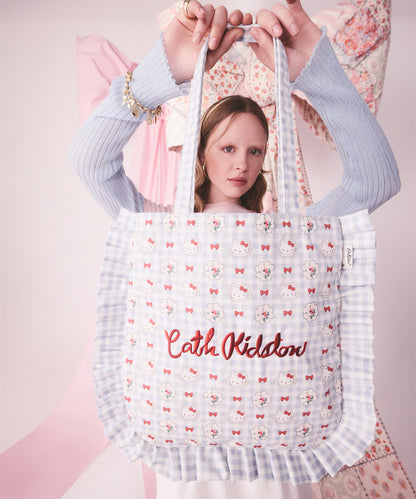 Cath Kidston × Hello Kitty フリルトートバッグ
