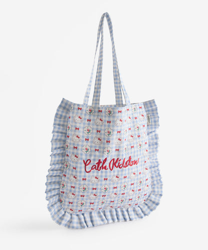 Cath Kidston × Hello Kitty フリルトートバッグ