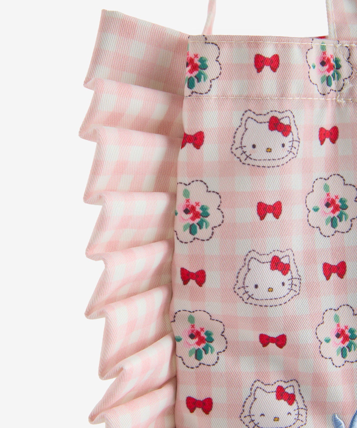 Cath Kidston × Hello Kitty フリルトートバッグ