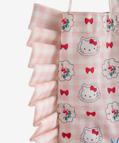 Cath Kidston × Hello Kitty フリルトートバッグ