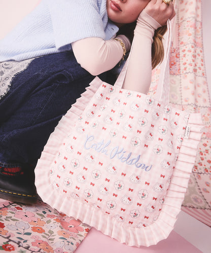 Cath Kidston × Hello Kitty フリルトートバッグ