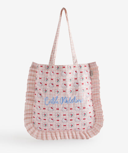 Cath Kidston × Hello Kitty フリルトートバッグ