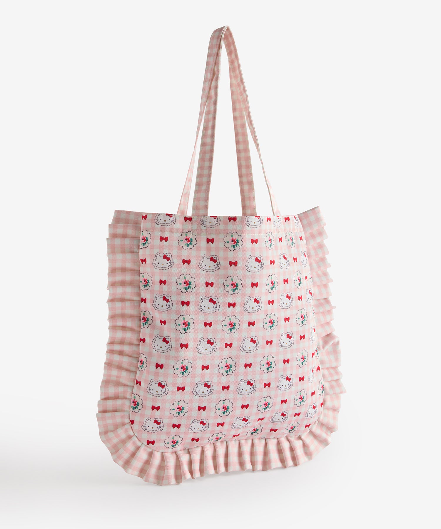 Cath Kidston × Hello Kitty フリルトートバッグ