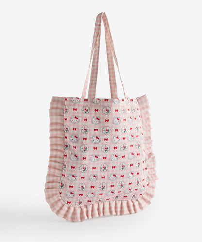 Cath Kidston × Hello Kitty フリルトートバッグ