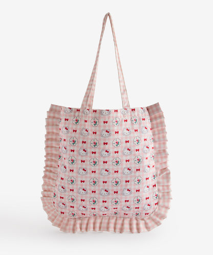 Cath Kidston × Hello Kitty フリルトートバッグ