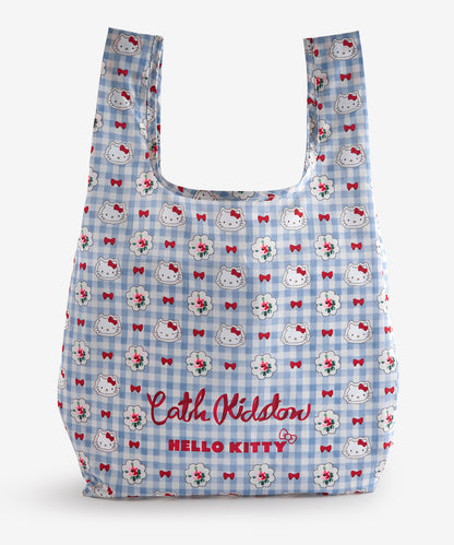 Cath Kidston × Hello Kitty エコバッグinフェイスポーチ Gingham Provence