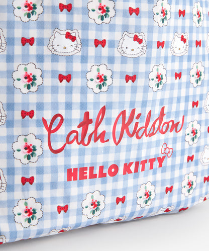 Cath Kidston × Hello Kitty エコバッグinフェイスポーチ Gingham Provence