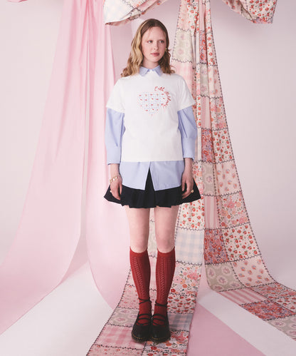 Cath Kidston × Hello Kitty ベーシックTシャツ