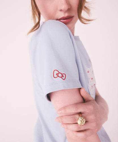 Cath Kidston × Hello Kitty ベーシックTシャツ