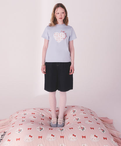 Cath Kidston × Hello Kitty ベーシックTシャツ