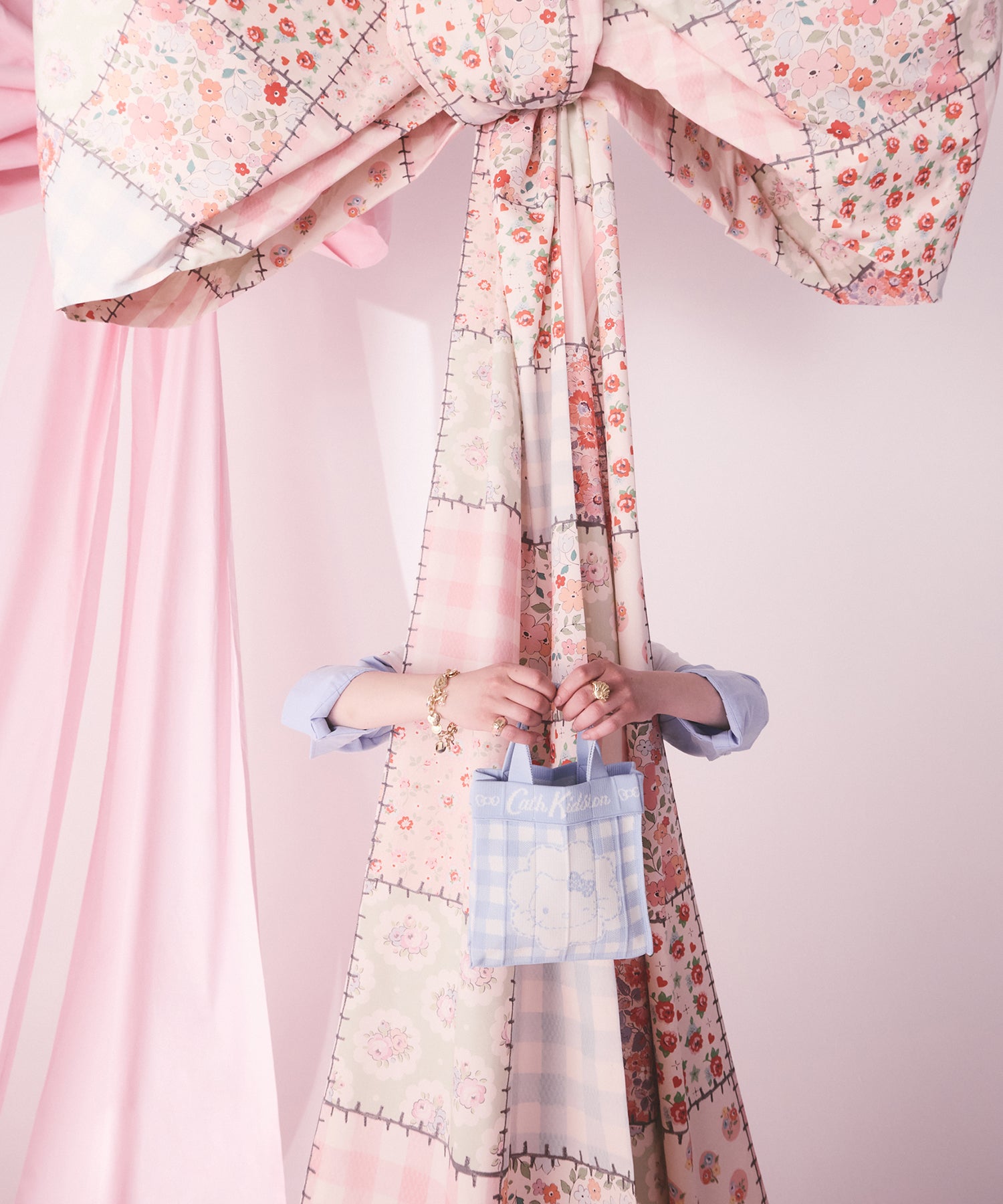 Cath Kidston × Hello Kitty ニットハンドバッグ