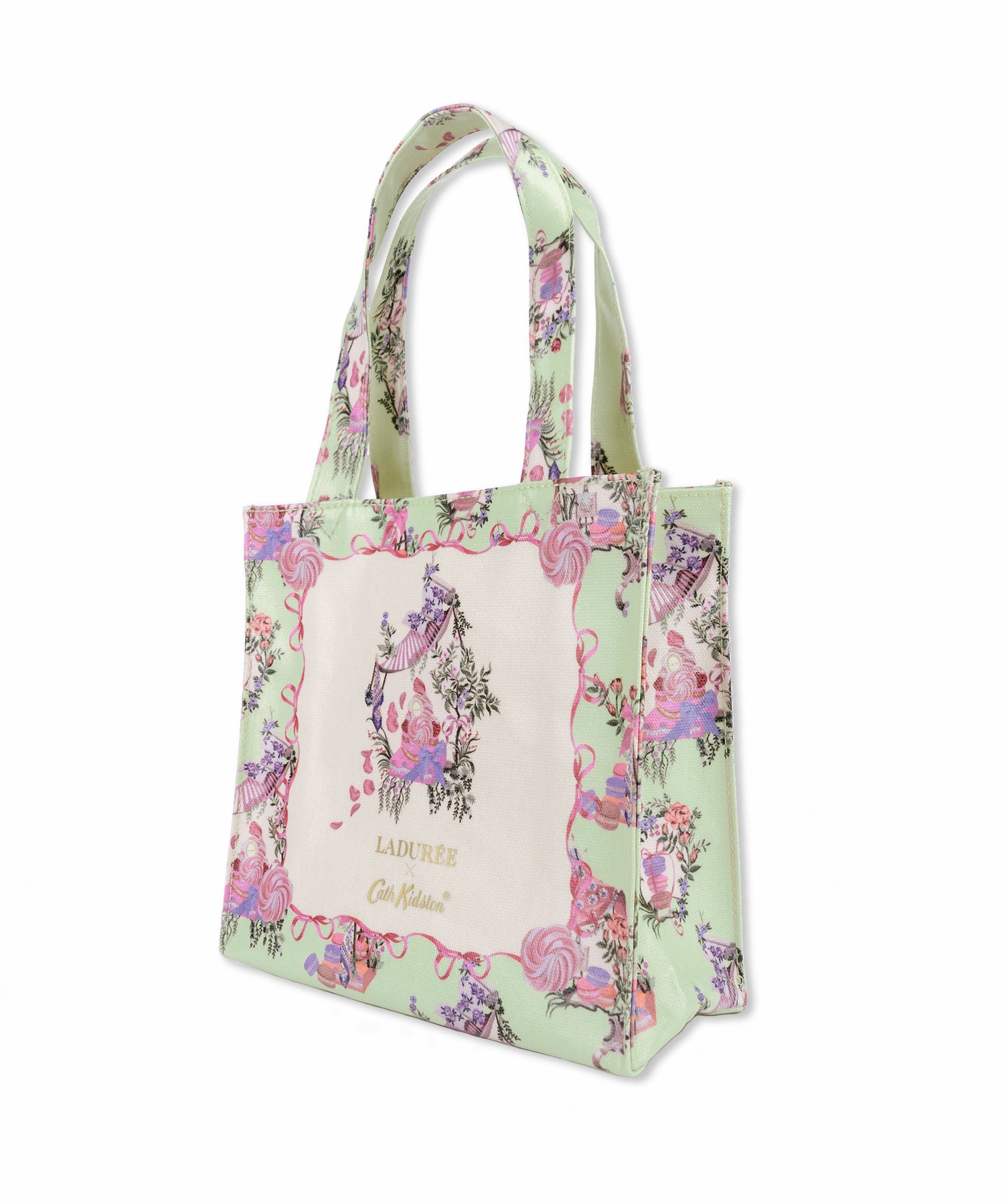 LADURÉE × Cath Kidston スモールブックバッグ