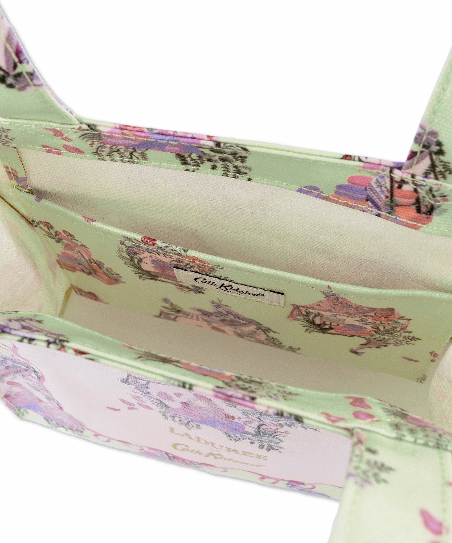 LADURÉE × Cath Kidston スモールブックバッグ