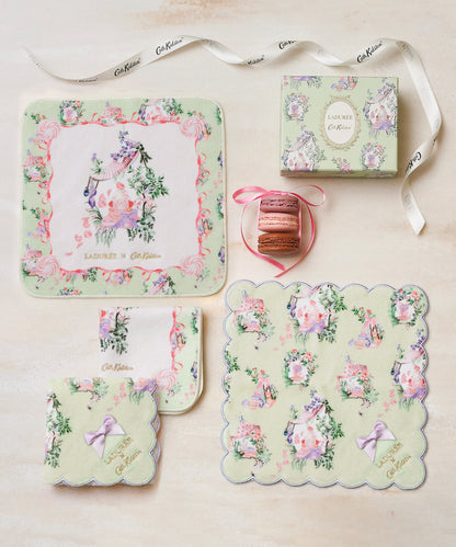 LADURÉE × Cath Kidston タオルハンカチ
