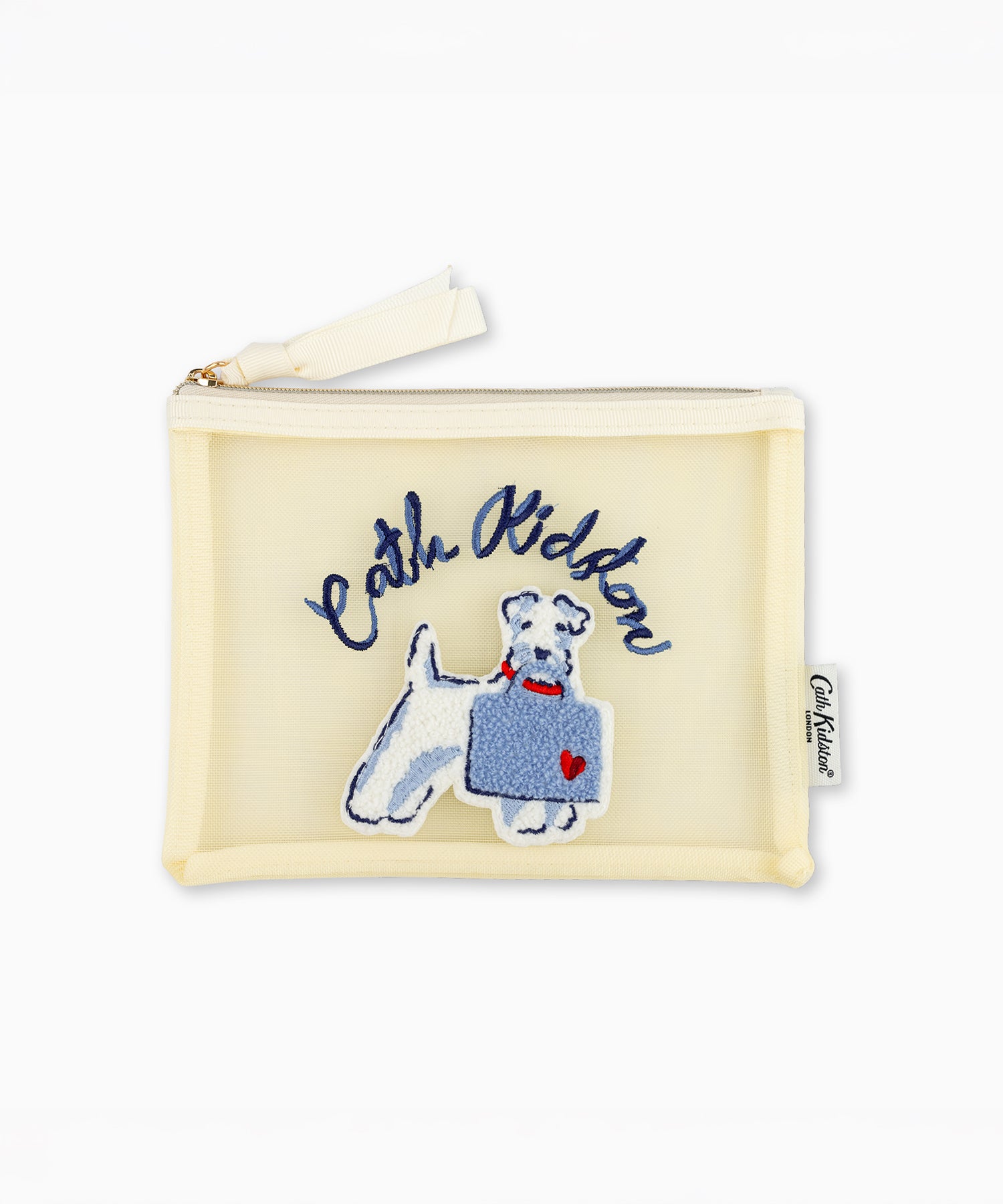 パイルエンブロイダリー メッシュポーチ Stanley | Cath Kidston 日本