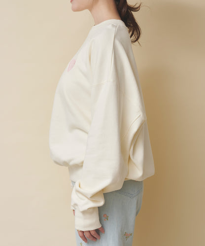 ハートスウェットトップス Hackney Rose