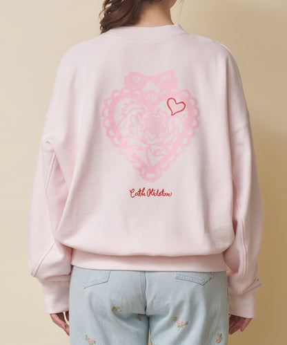 ハートスウェットトップス Hackney Rose