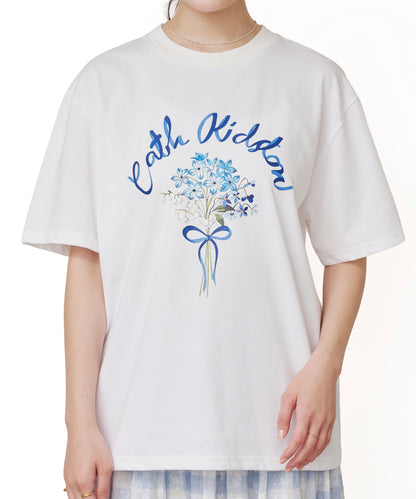 オーバーサイズTシャツ Flower Bunch