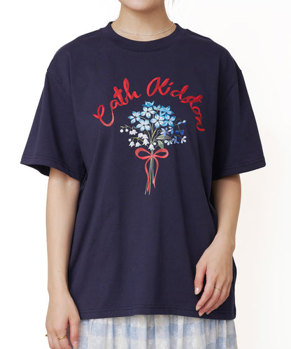 オーバーサイズTシャツ Flower Bunch