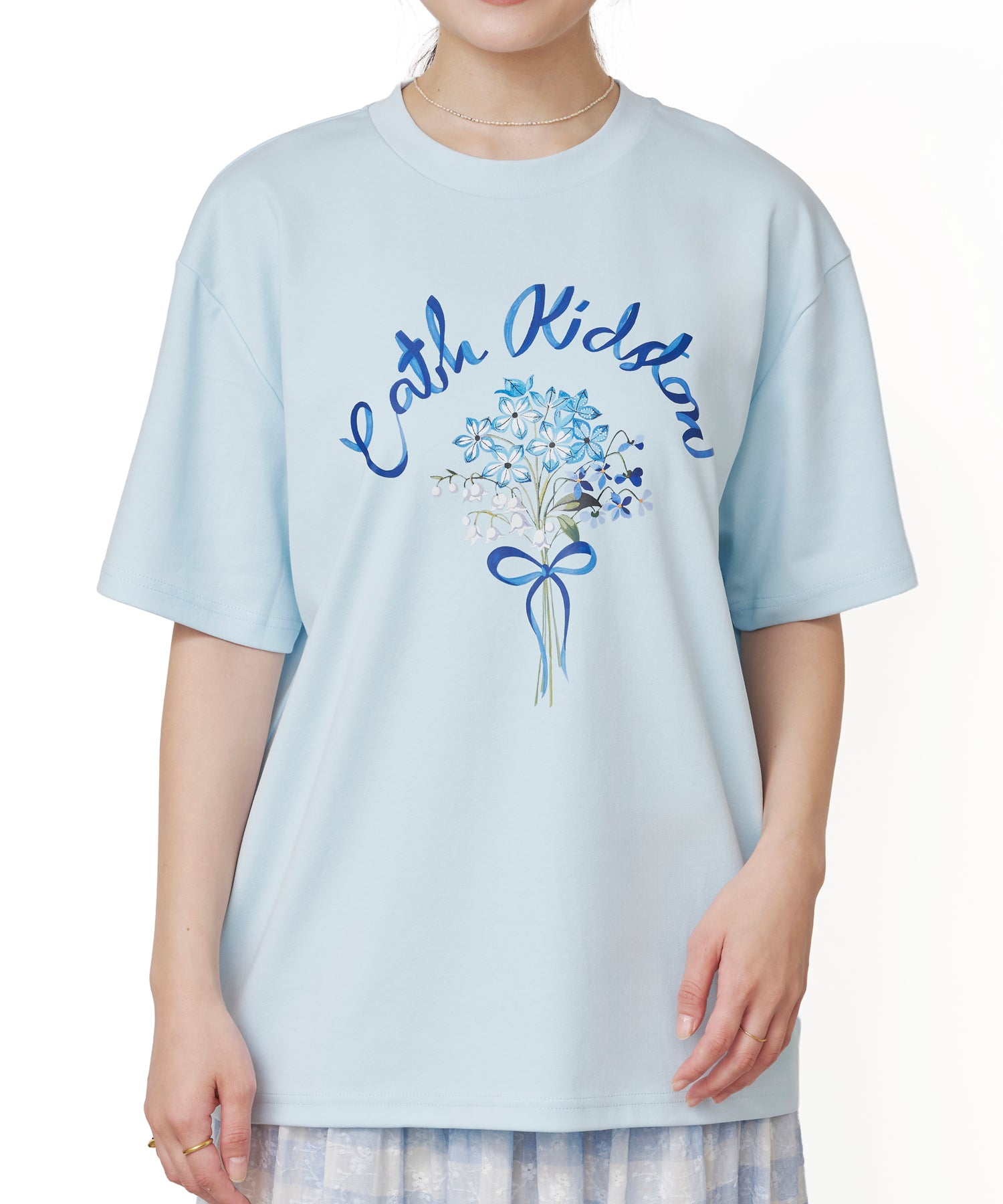 オーバーサイズTシャツ Flower Bunch