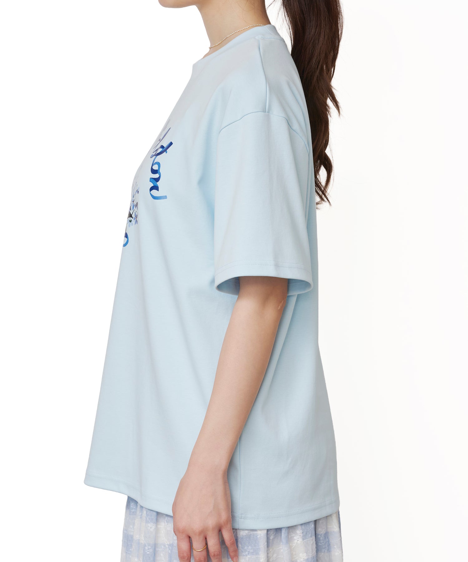 オーバーサイズTシャツ Flower Bunch