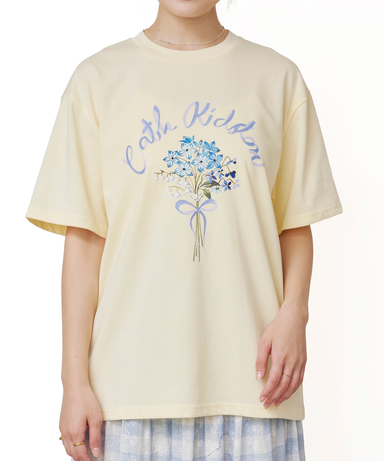 オーバーサイズTシャツ Flower Bunch