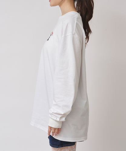 ロングスリーブTシャツ Rose Bunch