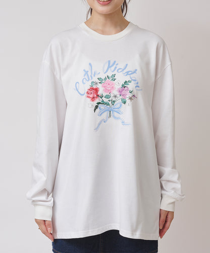 ロングスリーブTシャツ Rose Bunch