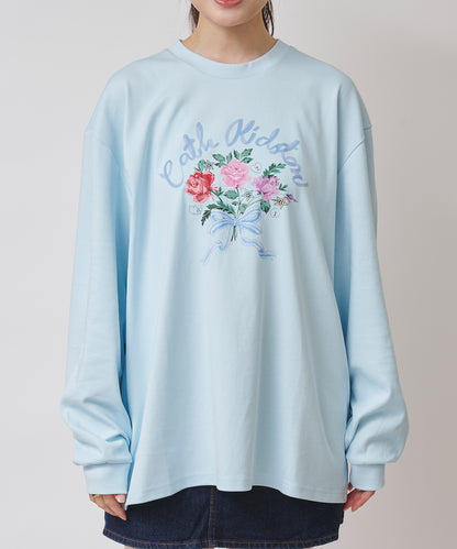 ロングスリーブTシャツ Rose Bunch
