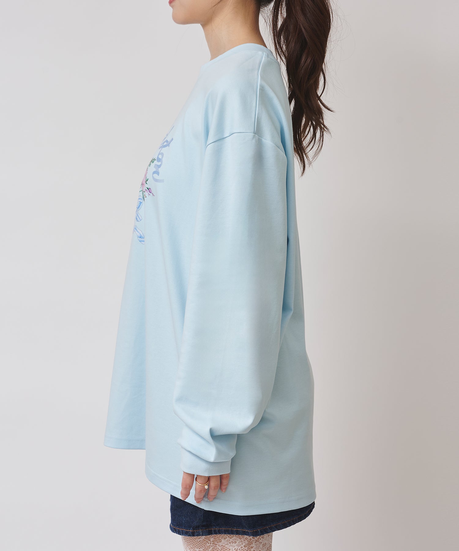 ロングスリーブTシャツ Rose Bunch