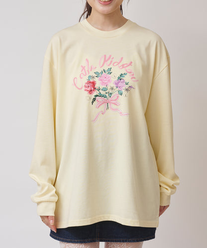 ロングスリーブTシャツ Rose Bunch