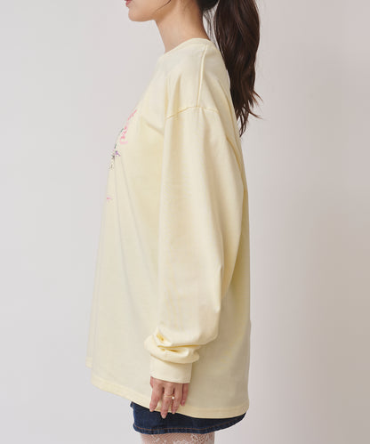 ロングスリーブTシャツ Rose Bunch