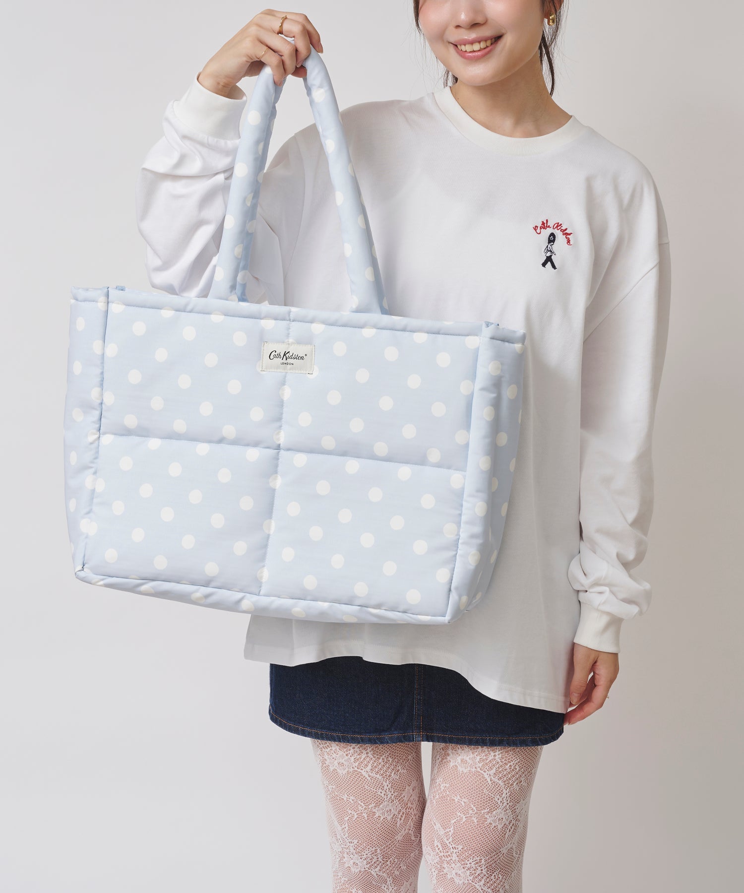 ラージパフトートバッグ