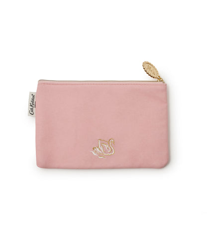 エンブロイダリーフラットポーチCentre Stage