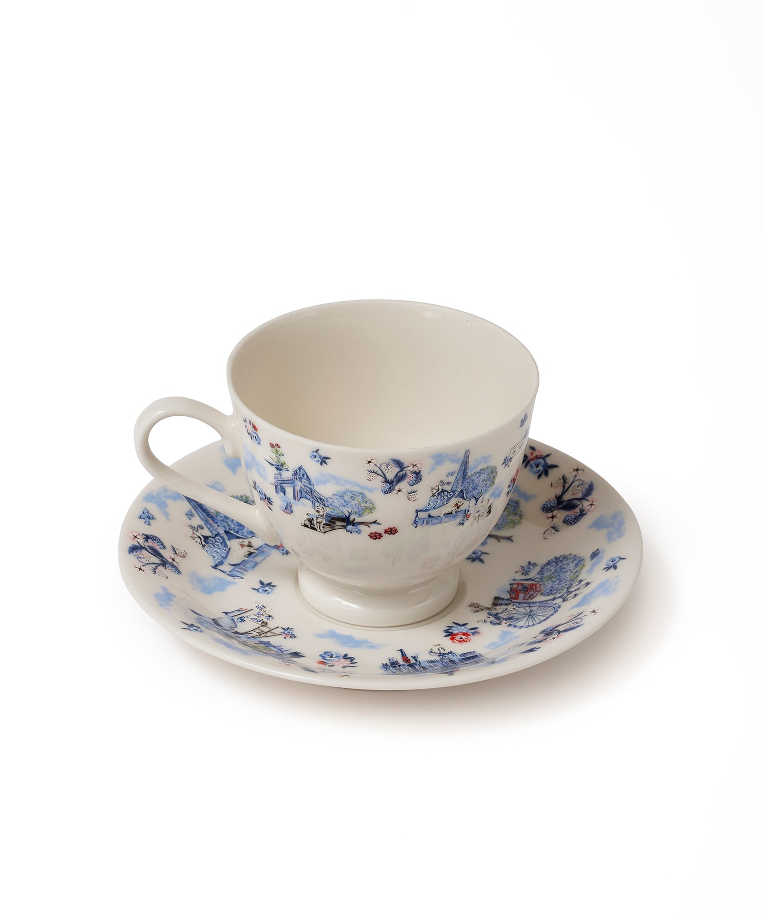 カップ＆ソーサー London Toile | Cath Kidston 日本公式オンライン