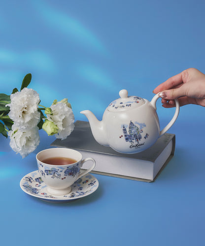 ティーポット London Toile