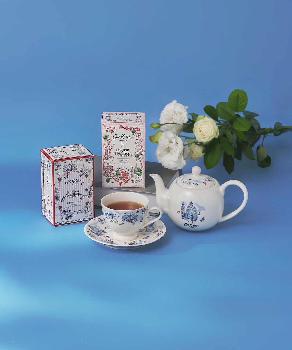 ティーポット London Toile