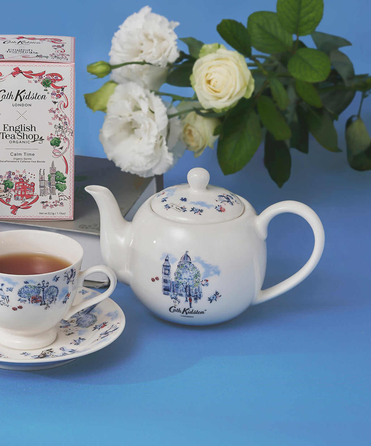 ティーポット London Toile