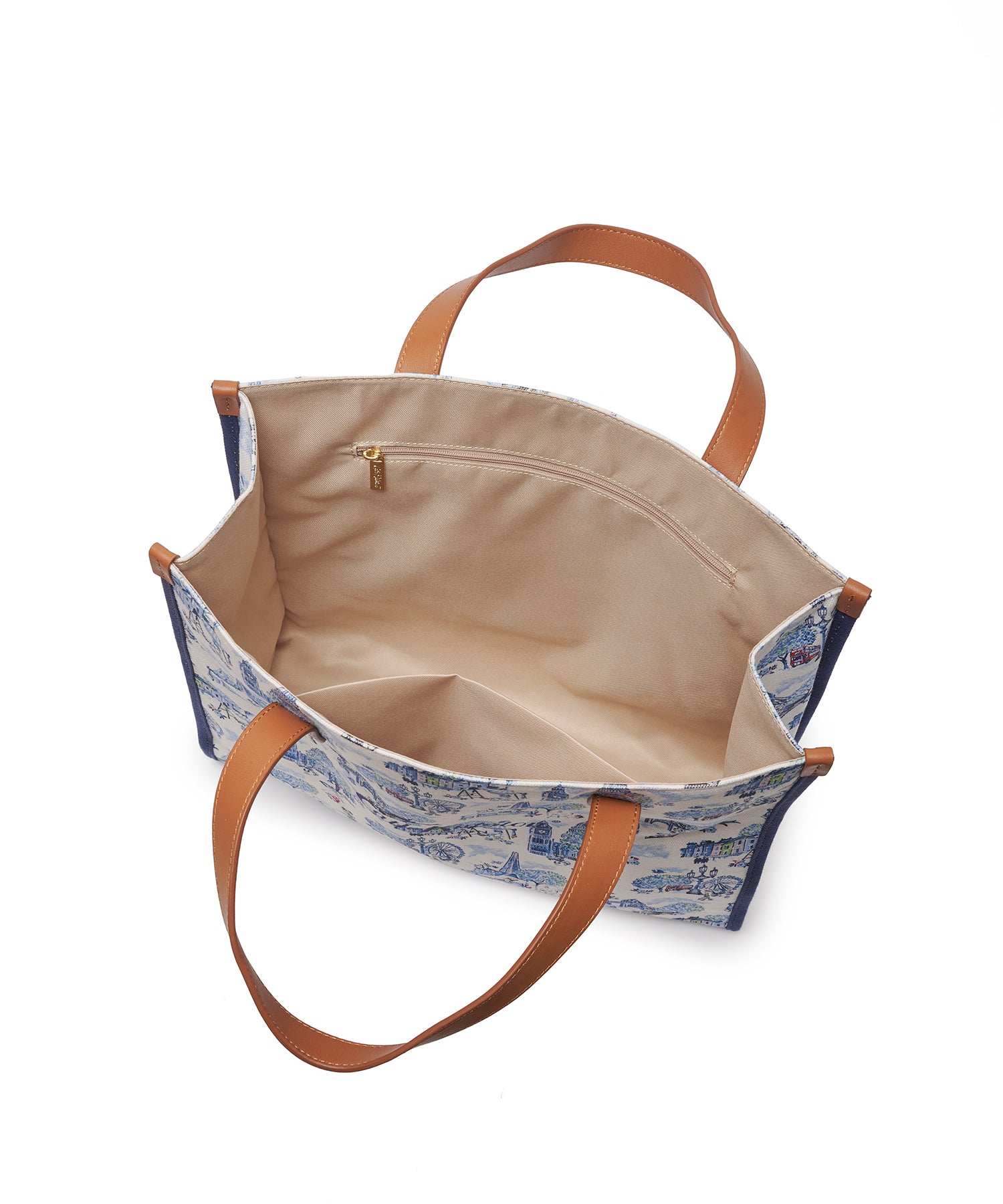 レザーハンドルスクエアトートバッグ | Cath Kidston 日本公式