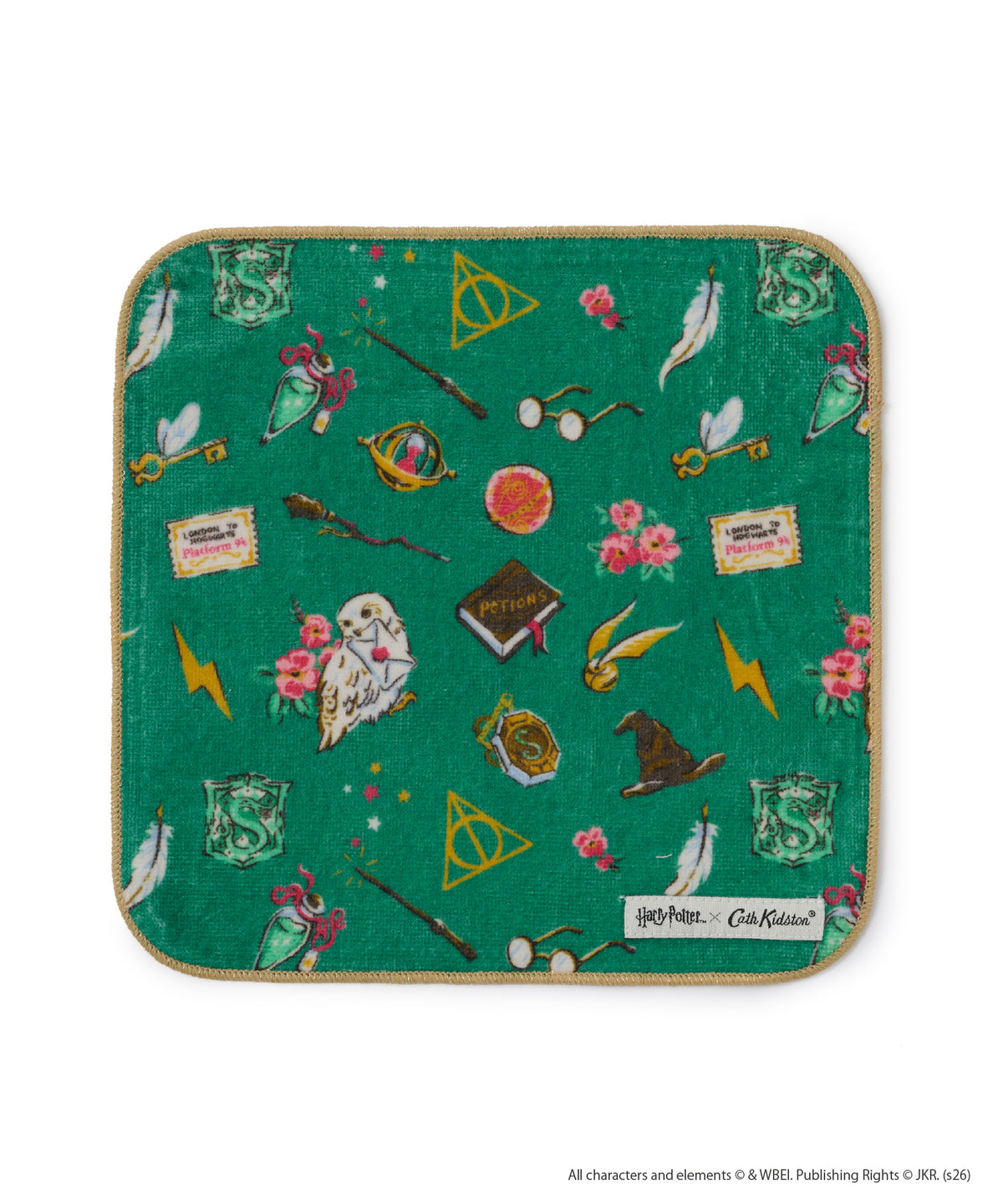 Harry Potter×Cath Kidstonタオルハンカチ Harry Potter Icons