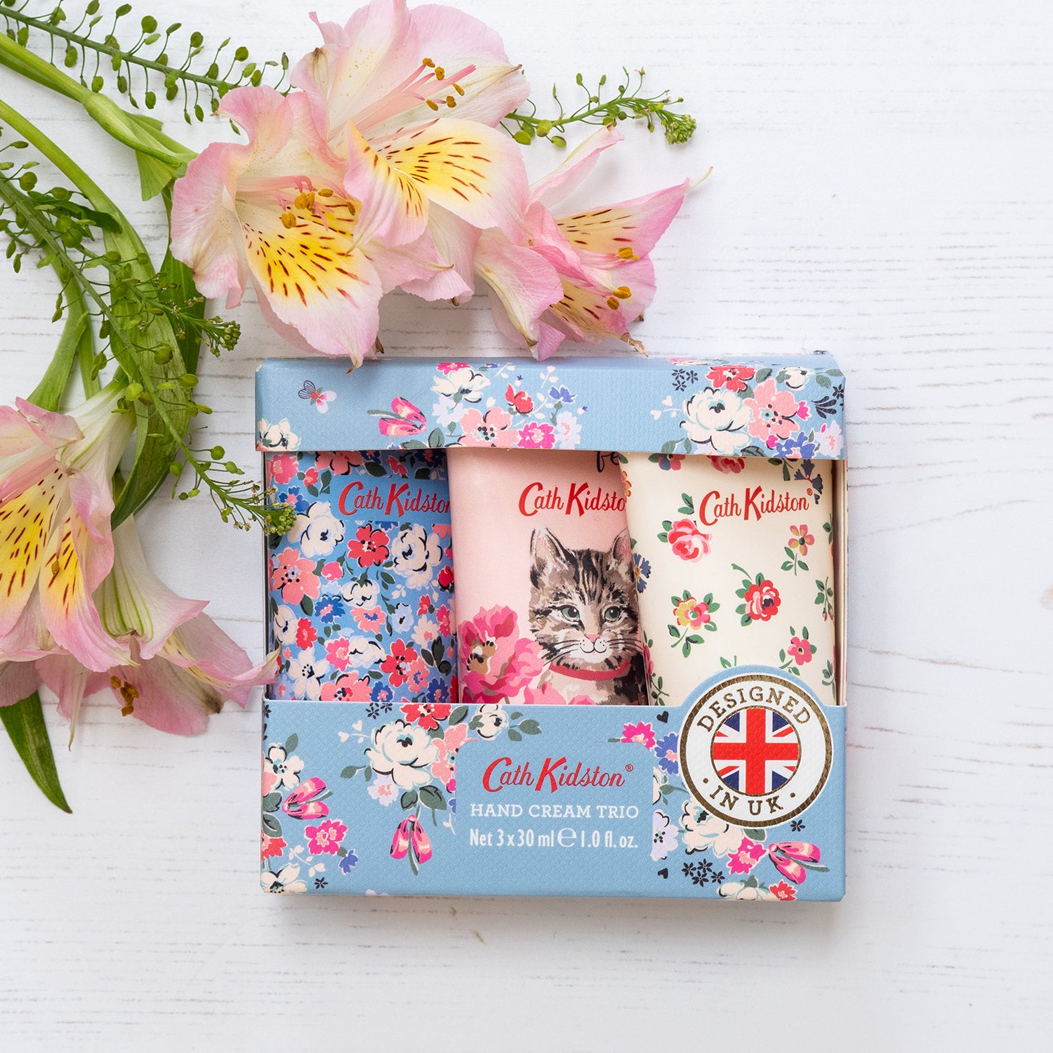 ハンドクリームトリオ クリフトンキャット | Cath Kidston 日本公式