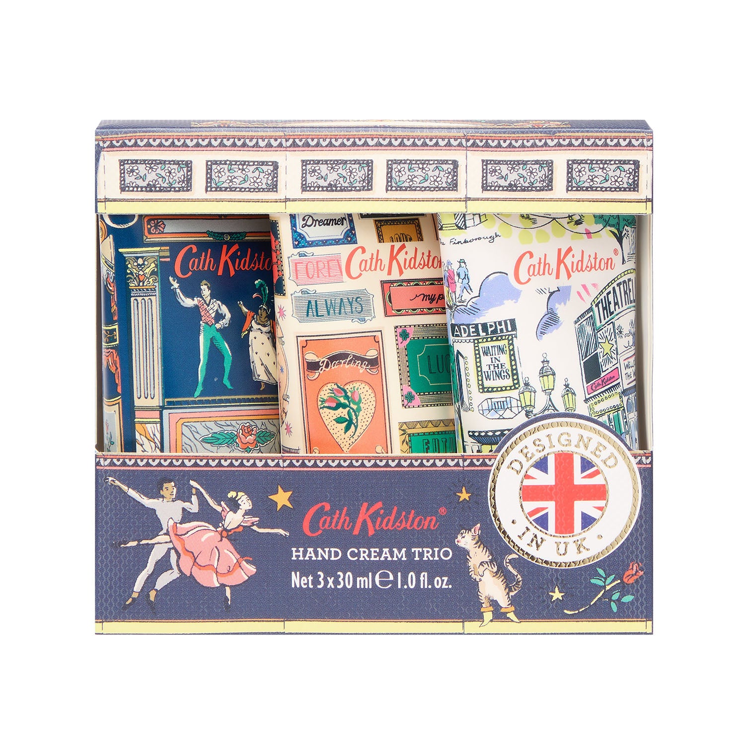 ハンドクリームトリオ ロンドンシアター | Cath Kidston 日本公式