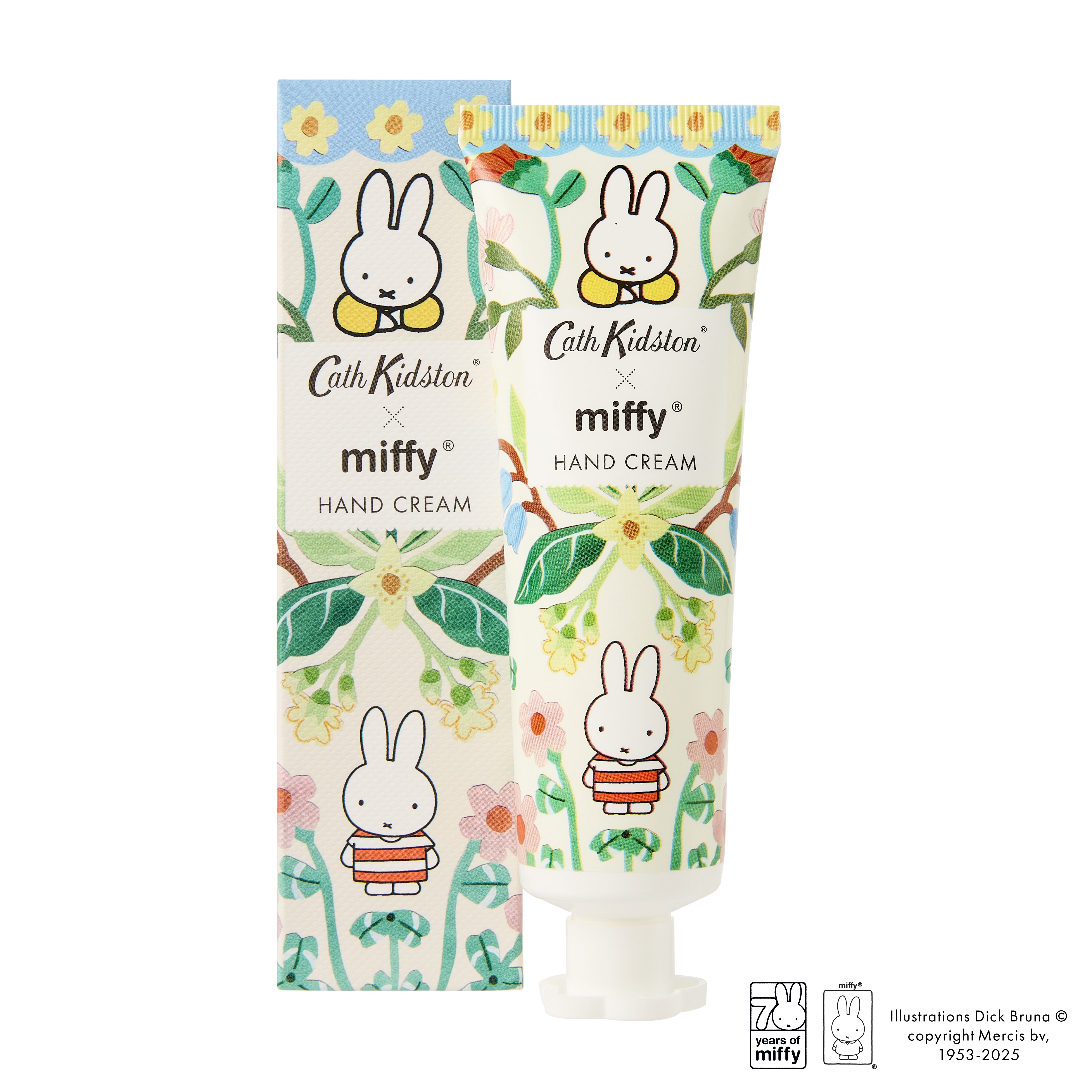 ミッフィー オーバーナイトバッグ Miffy Drawn Stripe | Cath Kidston