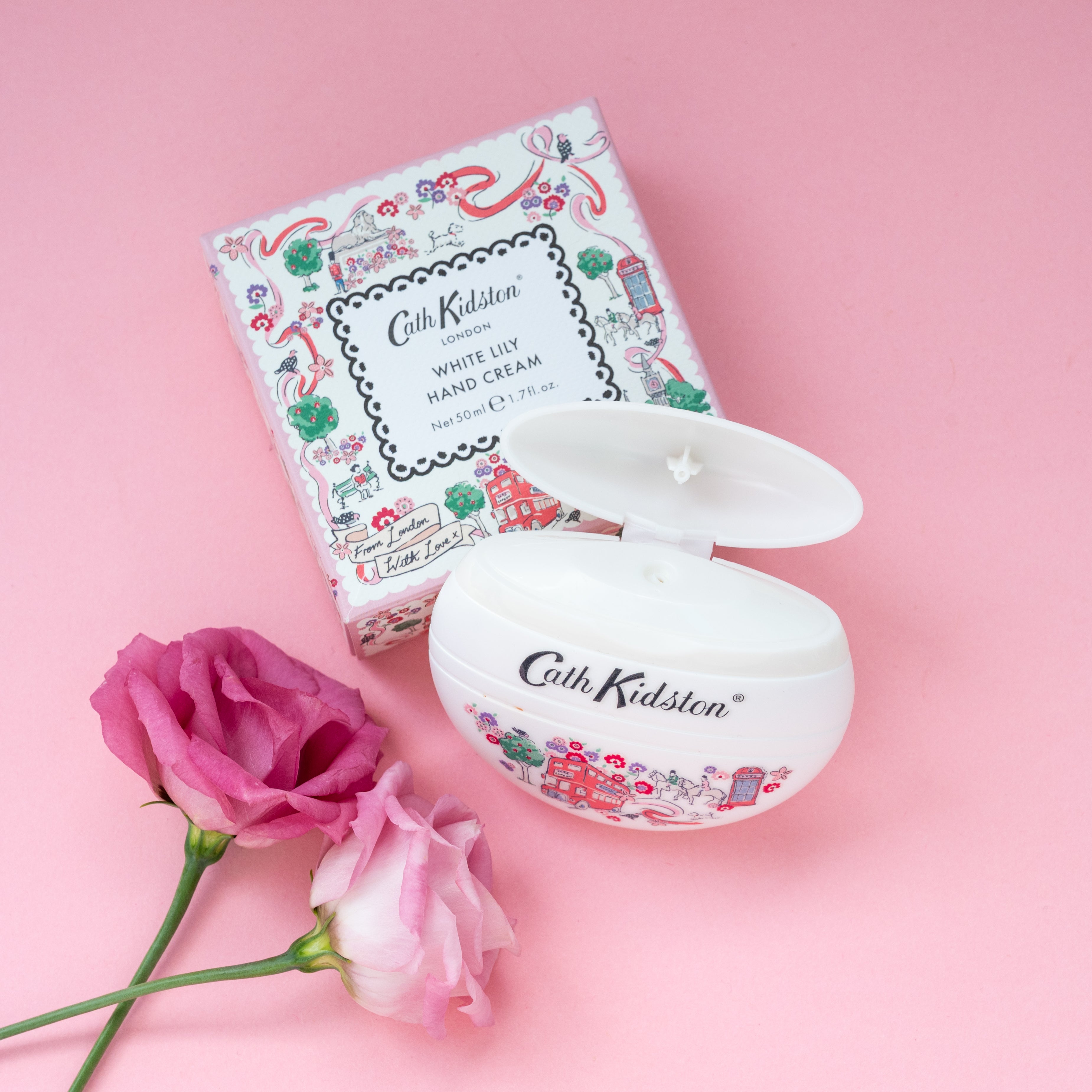 ぺブルハンドクリーム + タオルハンカチ | Cath Kidston 日本公式