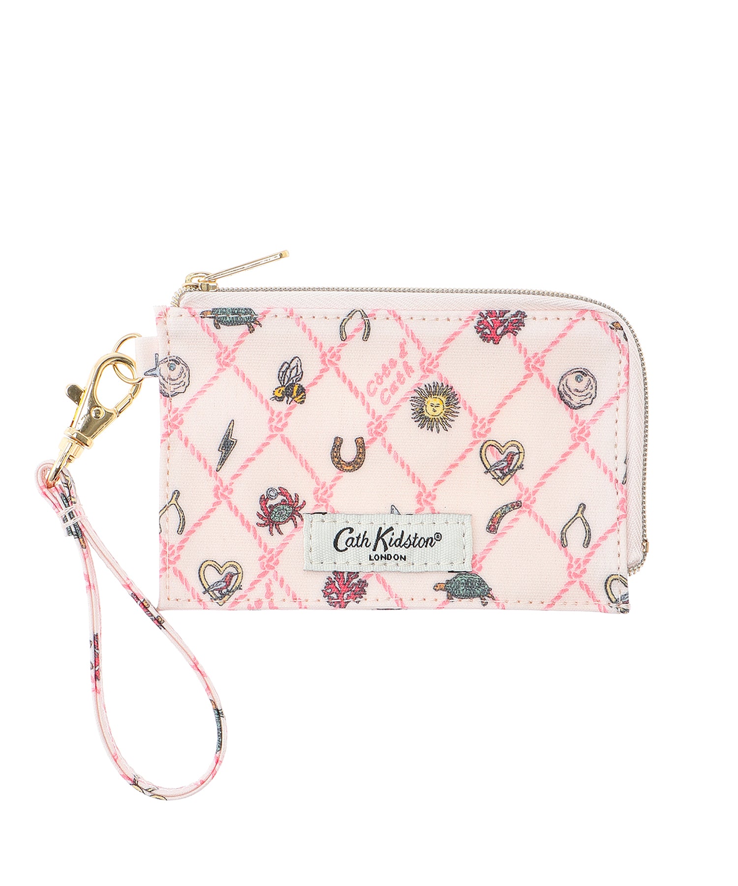 Cath Kidstonキャスキッドソン ドット柄 キャリー PCショルダー エンブロイダリーPCケース Ditsy Floral Embroidery | Cath Kidston