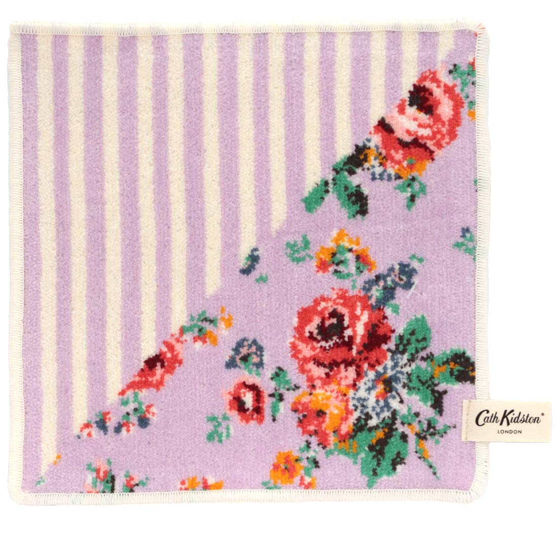 Cath Kidston タオル ストライプフラワー | Cath Kidston 日本公式
