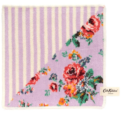 Cath Kidston　タオル　ストライプフラワー