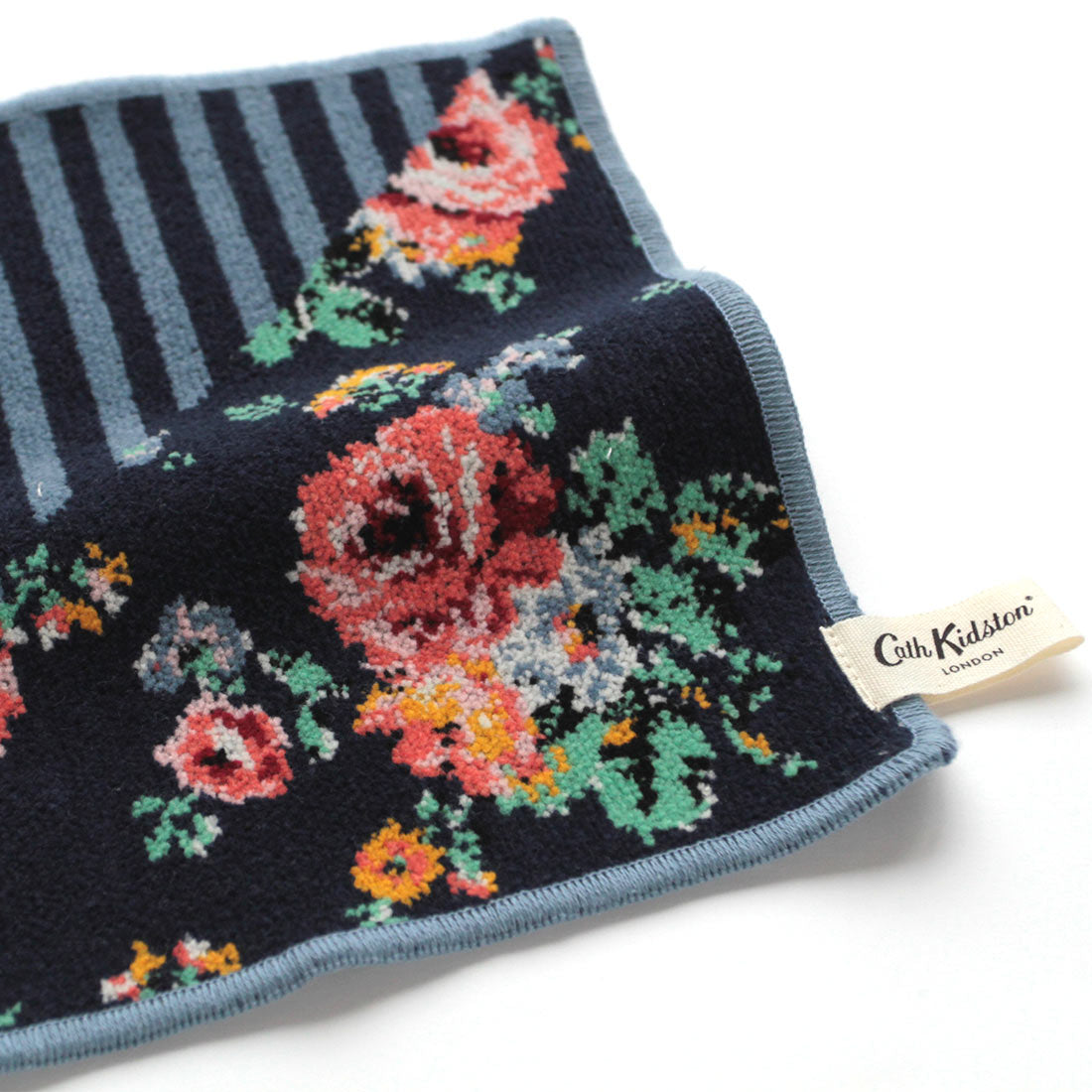 Cath Kidston　タオル　ストライプフラワー